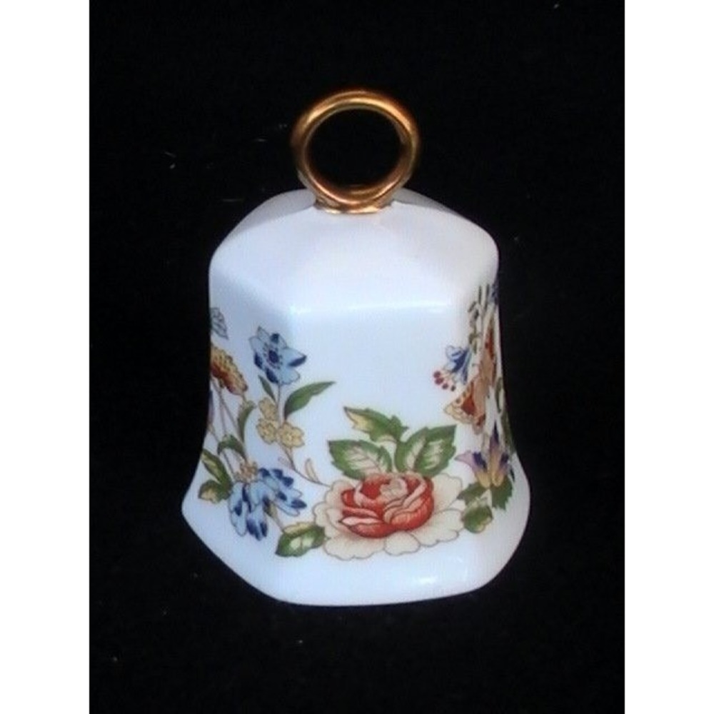Aynsley Cottage Garden‎ Swirl Bell Butterfly Flowers Beautiful